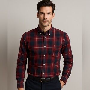 🔵🔴Men’s Chaps Shirt - Navy and Red 🔵🔴
